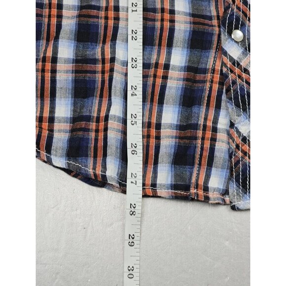 Pop Icon Clothing Button Up Shirt Mens XL Western Pearl Snap Short Sleeve. - Picture 7 of 8